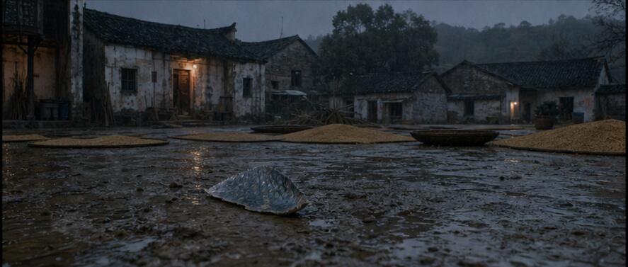 暴雨后我妈捡到一片怪东西，第二天全村的井都干了封面