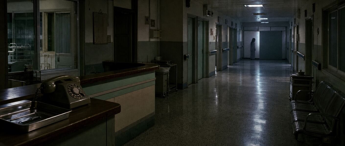 我妈在县医院值夜班，凌晨三点有人来借体温计封面