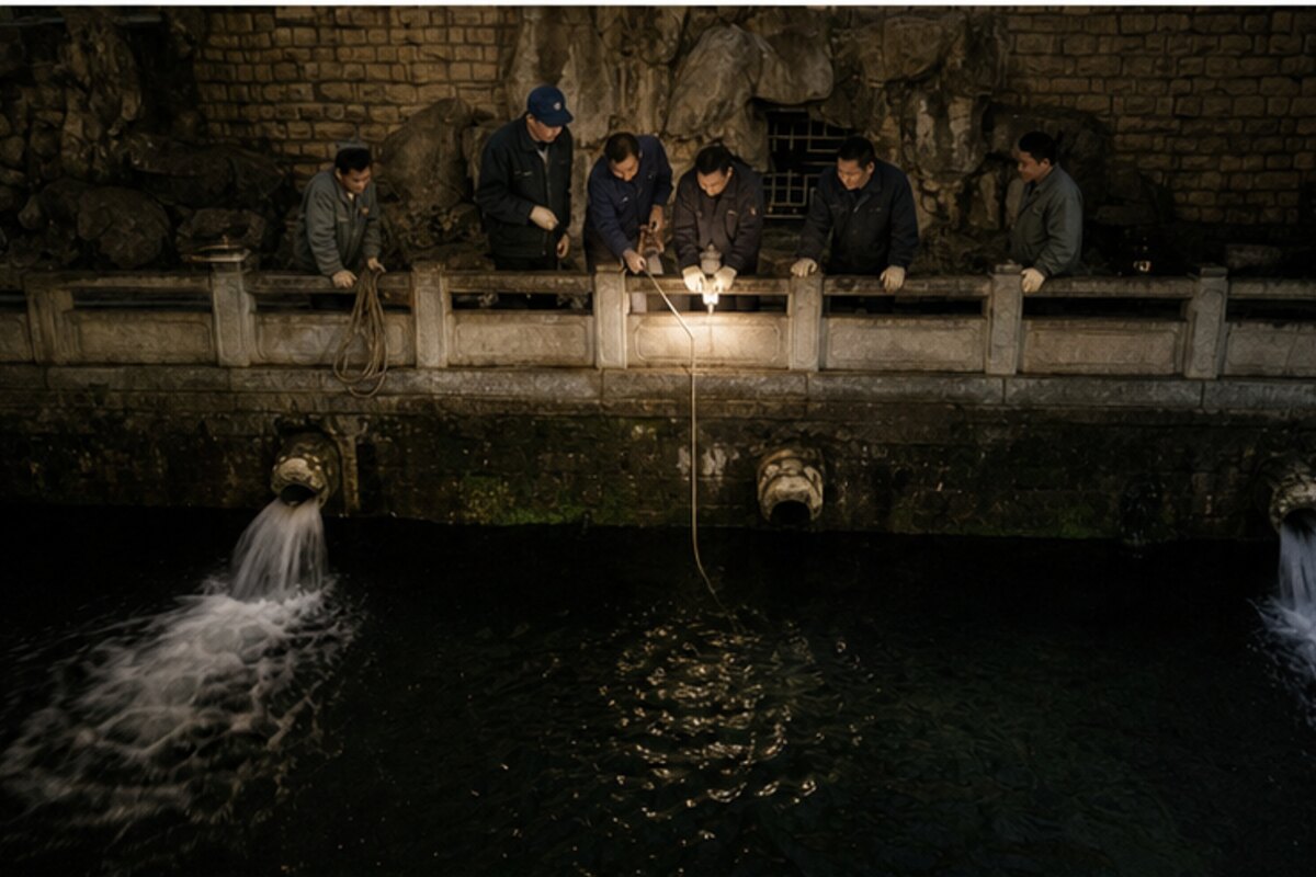 夜间检修