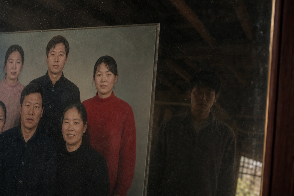 相框里的年轻人